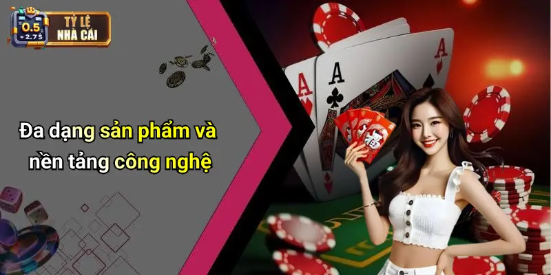 Đa dạng sản phẩm và nền tảng công nghệ