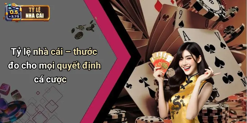 Tỷ lệ nhà cái – thước đo cho mọi quyết định cá cược