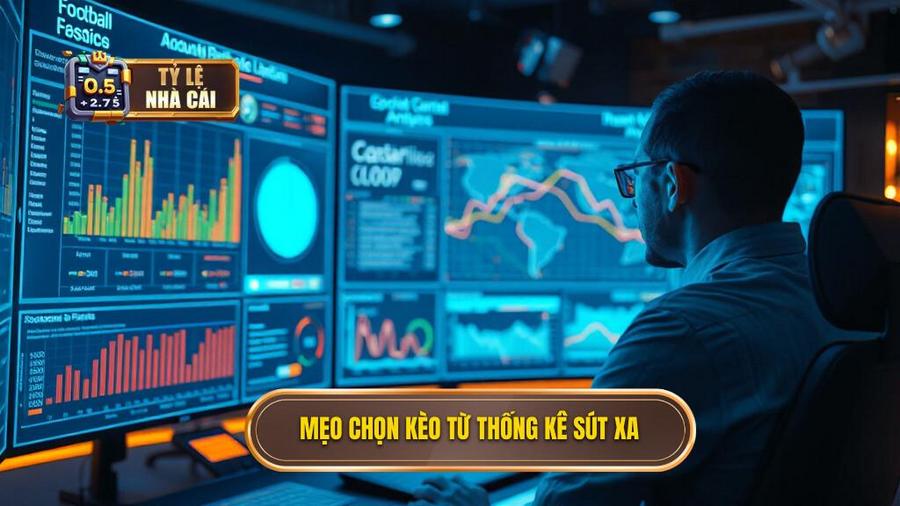 2. Mẹo chọn kèo từ thống kê sút xa