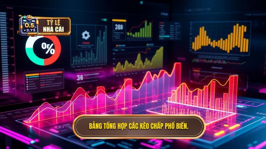 3. Bảng tổng hợp các loại kèo chấp phổ biến