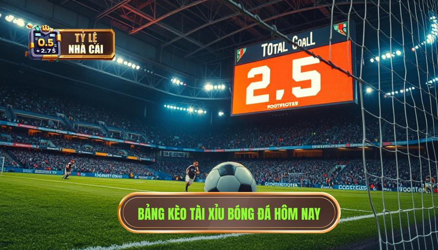 Hiểu rõ về kèo tài xỉu hôm nay trong cá độ bóng đá