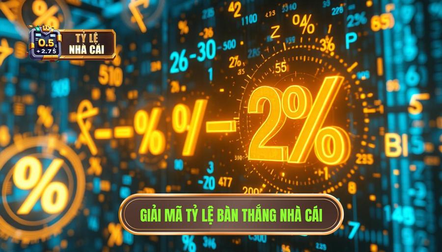 Tỷ lệ bàn thắng nhà cái là gì? Bản chất của các con số