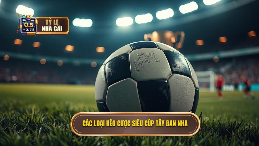 Các loại kèo cược Siêu cúp Tây Ban Nha phổ biến