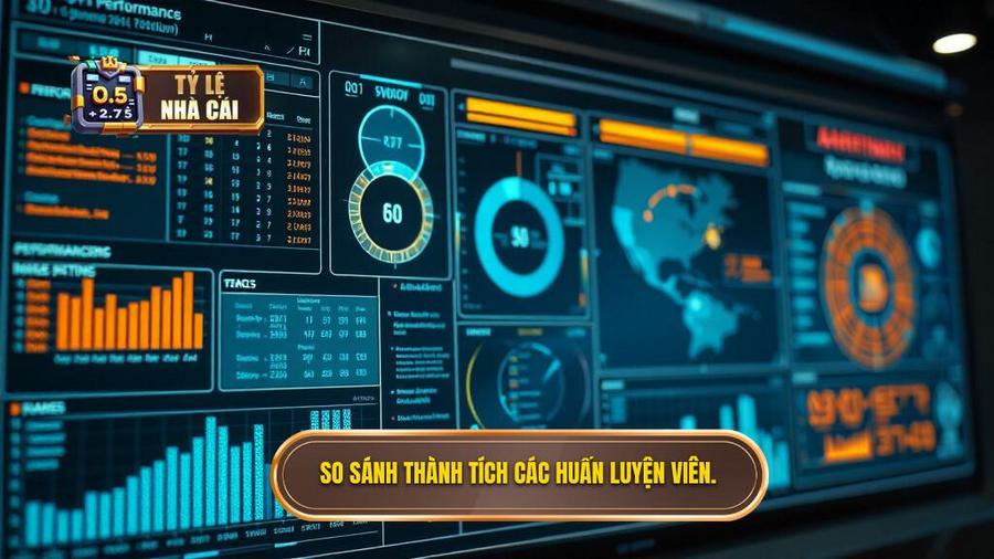 Bảng so sánh thành tích của các huấn luyện viên hàng đầu