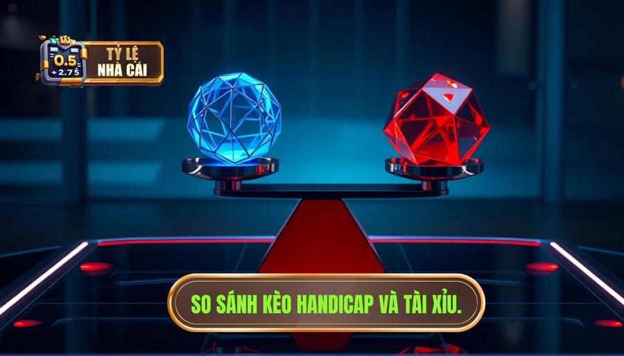 So sánh đa chiều: Khi nào nên chọn Handicap, khi nào chọn Tài Xỉu?