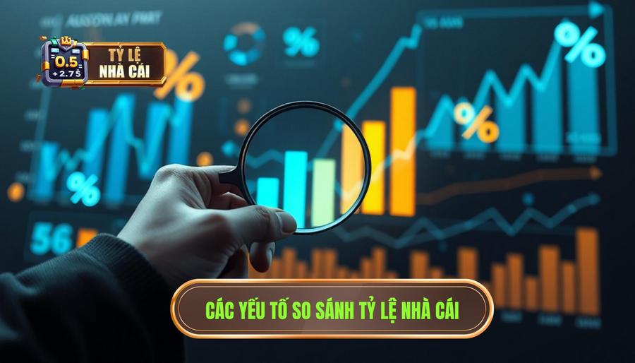 Các yếu tố then chốt khi so sánh tỷ lệ nhà cái