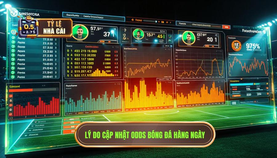 Tại sao cần Cập nhật Odds bóng đá mỗi ngày?