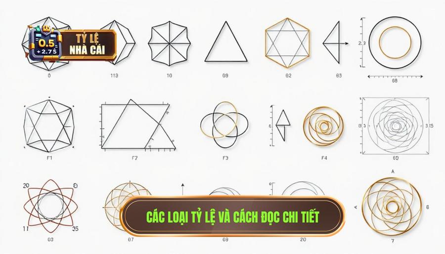 Các loại tỷ lệ phổ biến và cách đọc chi tiết